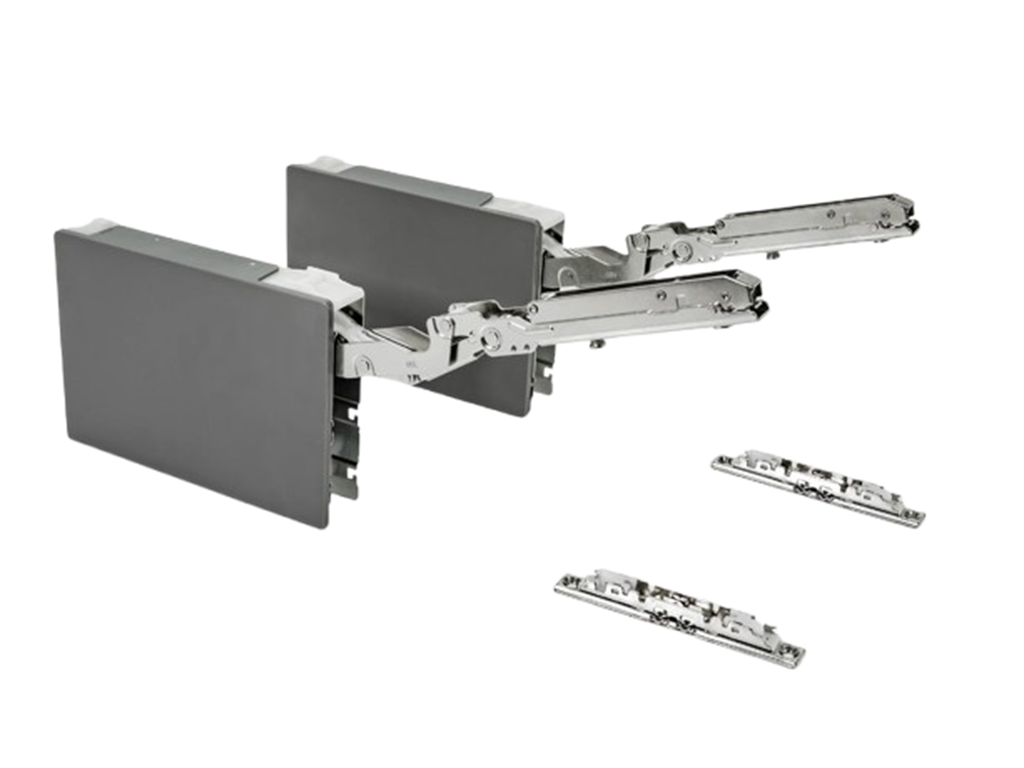 donati_sistema sollevamento anta verso alto lift k parte frontale grigio.png Sistema Sollevamento Anta Verso Alto Lift K Parte Frontale h400-650 Peso 8- 12 kg Forza:3500-5200 Grigio | Donati - immagine 1